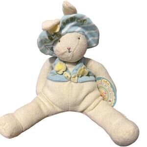 Bunnies by the Bay Buttercup Bunny Plush Doll Hallmark 2002 12” Tags